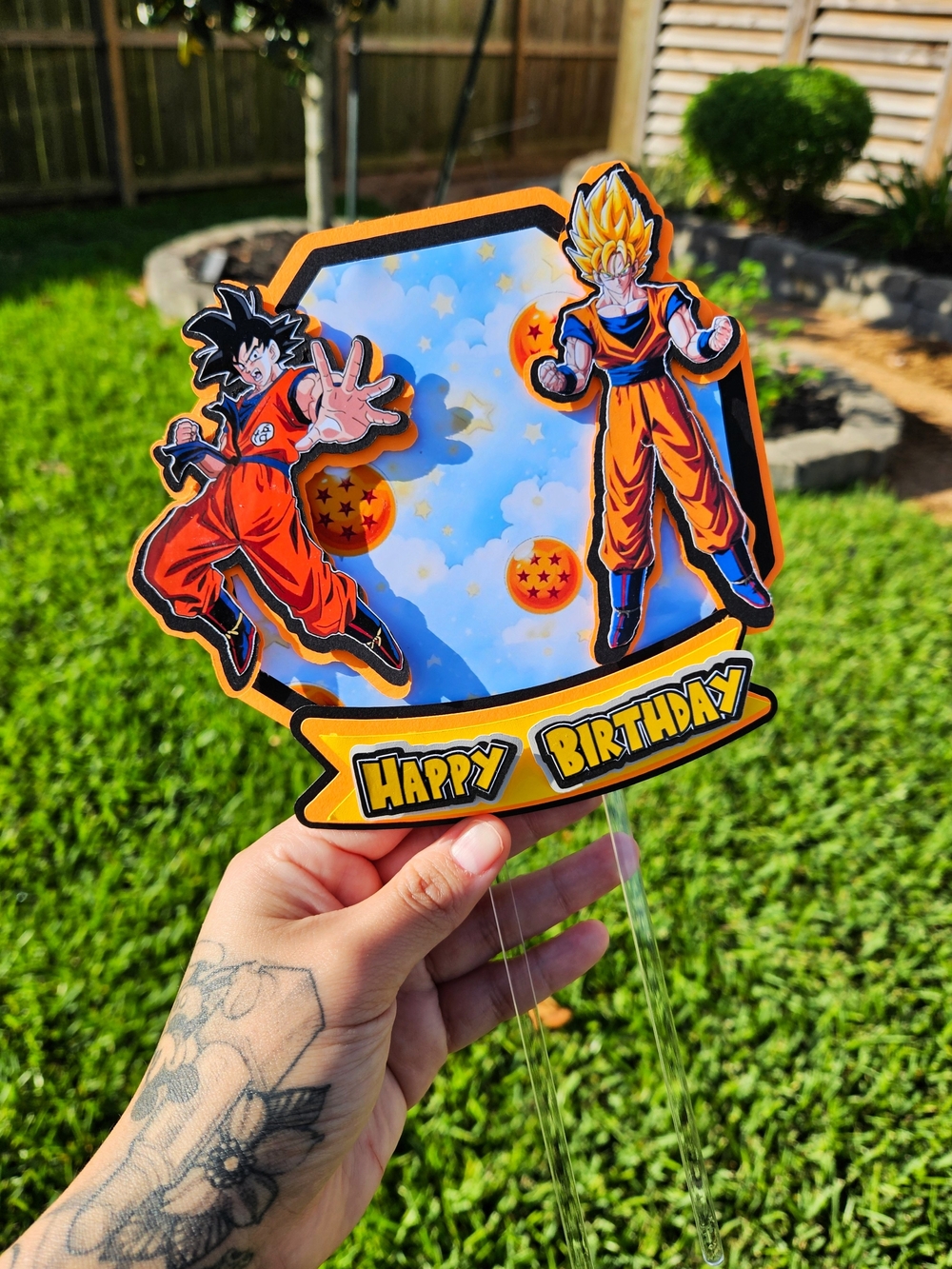Dragon Ball Z Cake Topper
